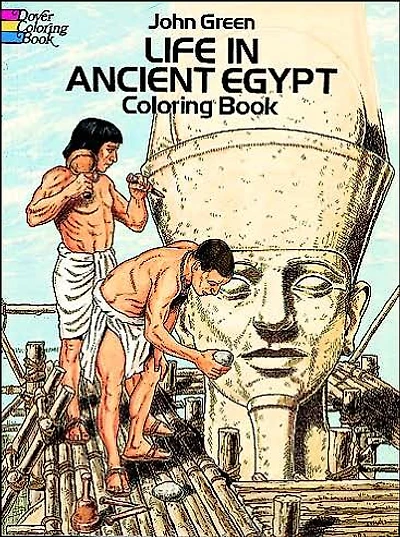 Life in Ancient Egypt Coloring Book