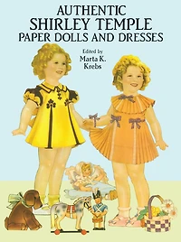 Authentic Shirley Temple Paper Dolls and Dresses