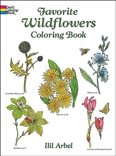 Favorite Wildflowers Coloring Book