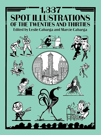 1,337 Spot Illustrations of the Twenties and Thirties