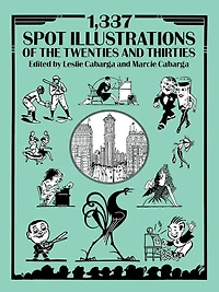 1,337 Spot Illustrations of the Twenties and Thirties