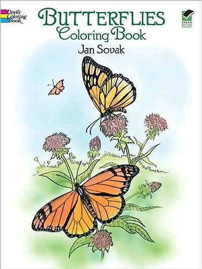 Butterflies Coloring Book