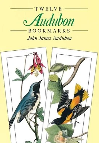 Twelve Audubon Bookmarks