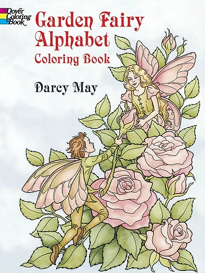 Garden Fairy Alphabet Coloring Book