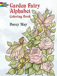 Garden Fairy Alphabet Coloring Book