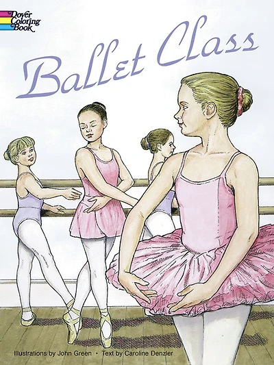 Ballet Class Coloring Book
