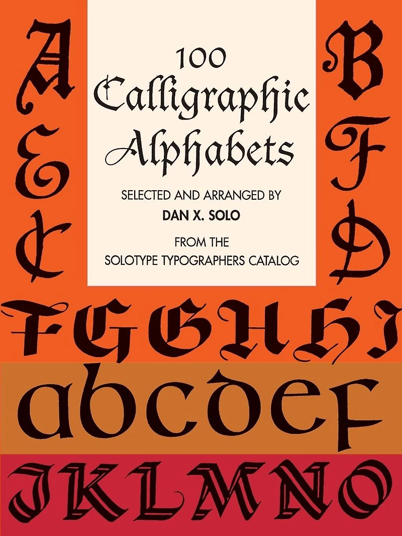 100 Calligraphic Alphabets
