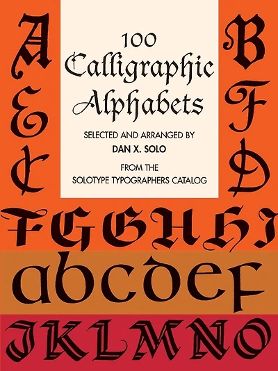 100 Calligraphic Alphabets