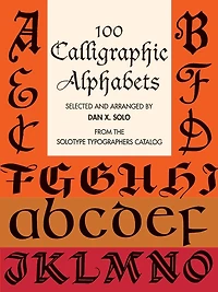 100 Calligraphic Alphabets