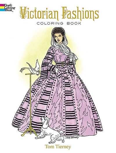 Victorian Fashions Coloring Book