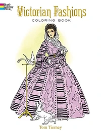 Victorian Fashions Coloring Book