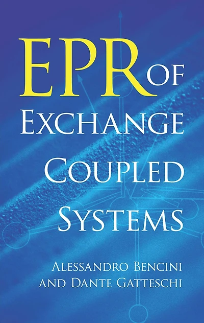EPR of Exchange Coupled Systems