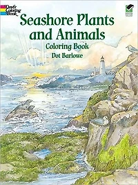 Seashore Plants and Animals Coloring Book