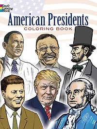 American Presidents Coloring Book