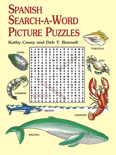 Spanish Search-a-Word Picture Puzzles