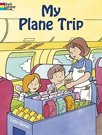My Plane Trip Coloring Book