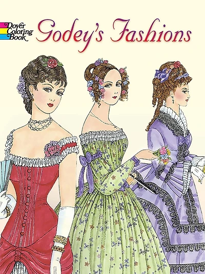 Godey's Fashions Coloring Book