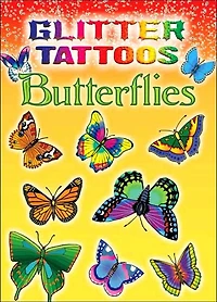 Glitter Tattoos Butterflies
