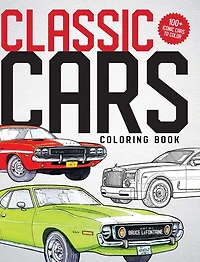 Classic Cars Coloring Book