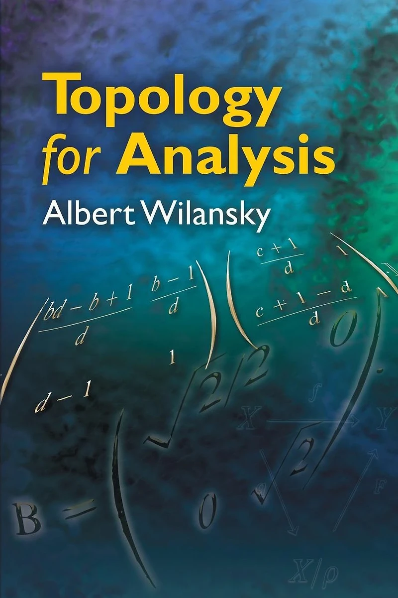Topology for Analysis