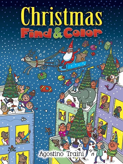 Christmas Find and Color