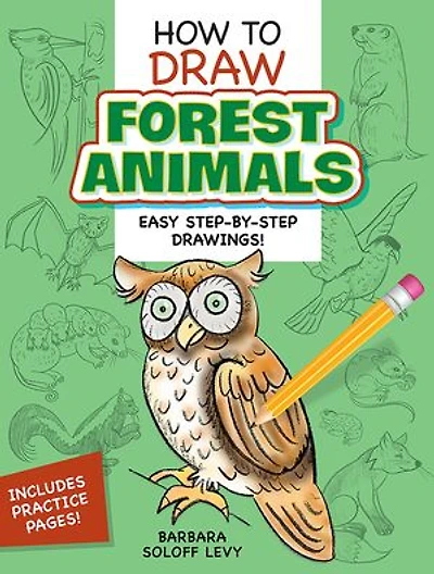 How to Draw Forest Animals: Step-by-Step Drawings!