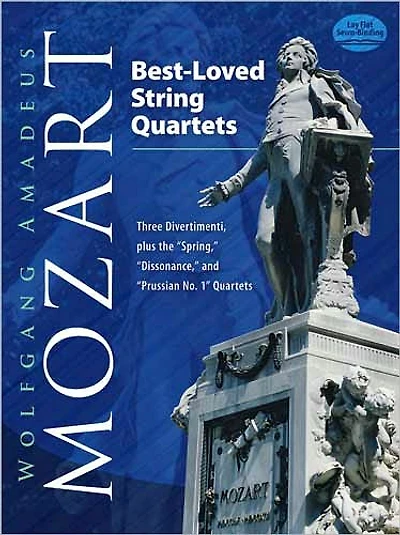 Best-Loved String Quartets: 3 Divertimenti, plus the "Spring," "Dissonance," and "Prussian No. 1" Quartets