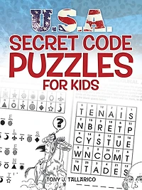 U.S.A. Secret Code Puzzles for Kids