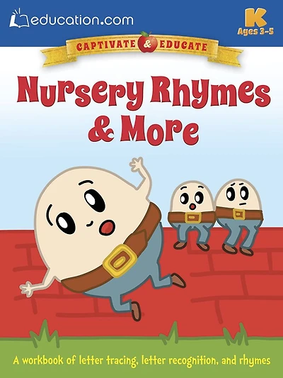 Nursery Rhymes & More: A workbook of letter tracing, letter recognition, and rhymes