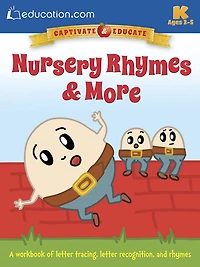 Nursery Rhymes & More: A workbook of letter tracing, letter recognition, and rhymes
