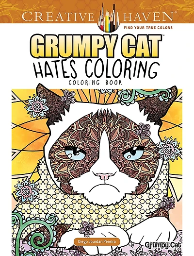 Creative Haven Grumpy Cat Hates Coloring: Coloring Book