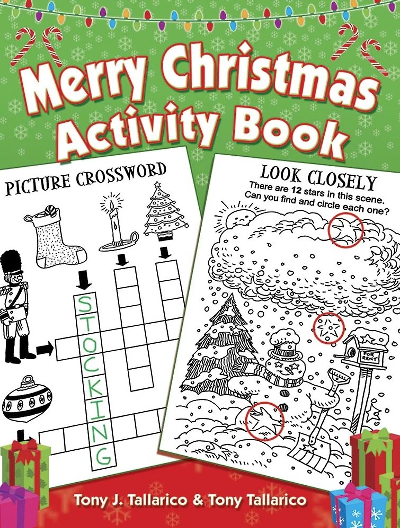 Merry Christmas Activity Book