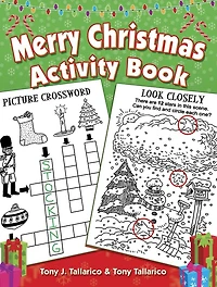 Merry Christmas Activity Book