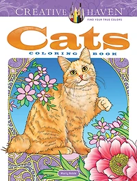 Creative Haven Cats Coloring Book