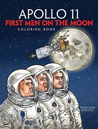 Apollo 11: First Men on the Moon Coloring Book