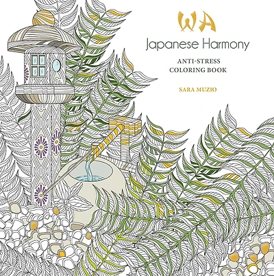 Japanese Harmony Coloring Book: Anti-Stress Coloring Book