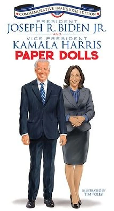 President Joseph R. Biden Jr. and Vice President Kamala Harris Paper Dolls: Commemorative Inaugural Edition