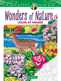 Creative Haven Wonders of Nature Color by Number