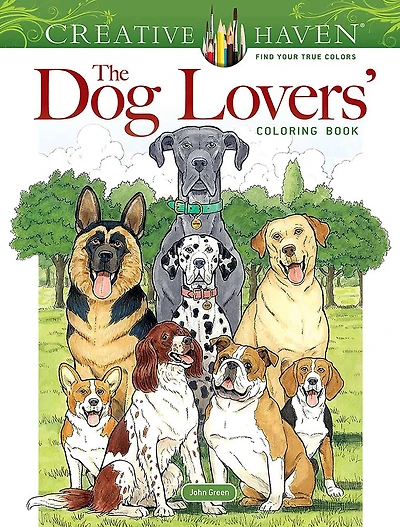 Creative Haven The Dog Lovers' Coloring Book