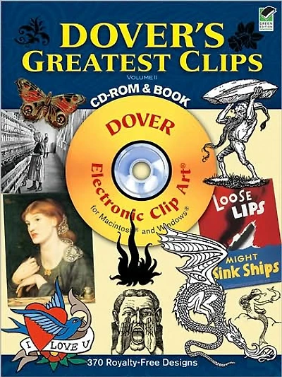 Dover's Greatest Clips CD-ROM and Book: Volume II