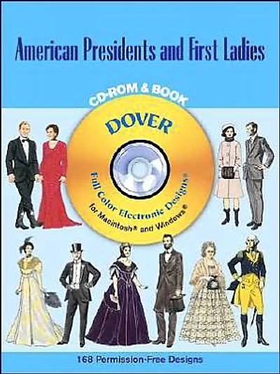 American Presidents and First Ladies CD-ROM and Book