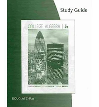 Study Guide for Stewart/Redlin/Watson's College Algebra, 5th