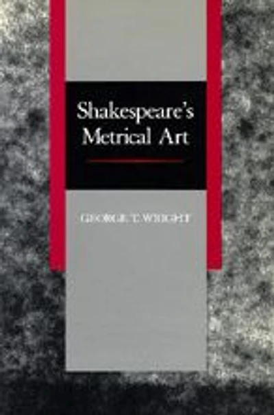 Shakespeare's Metrical Art