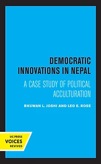 Democratic Innovations Nepal: A Case Study of Political Acculturation