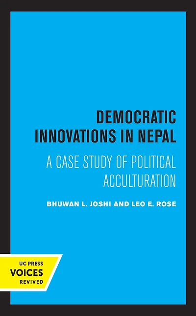 Democratic Innovations Nepal: A Case Study of Political Acculturation