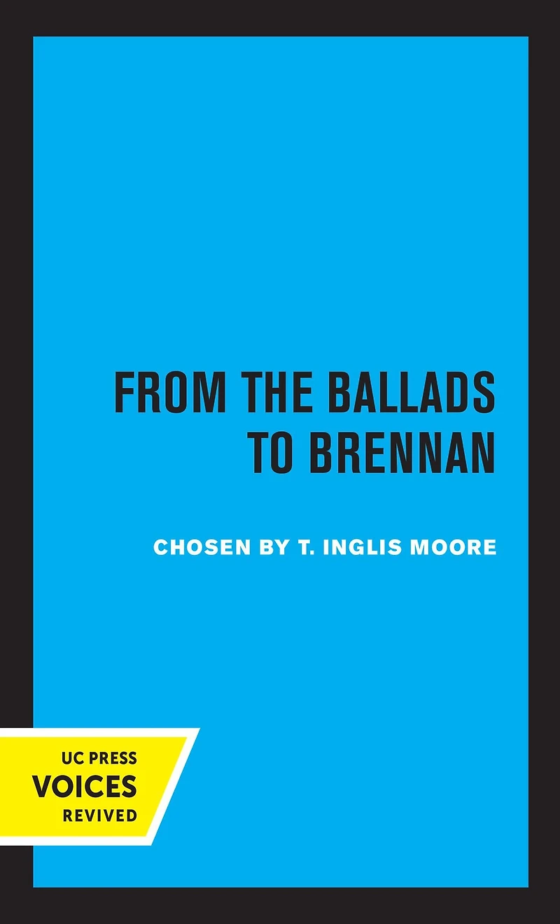 Poetry Australia, Volume I: From the Ballads to Brennan
