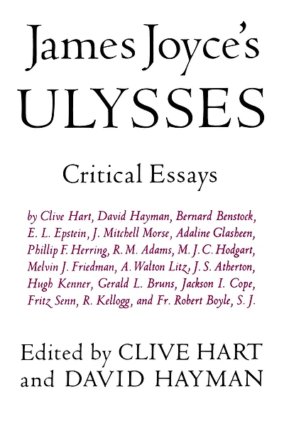 James Joyce's Ulysses: Critical Essays