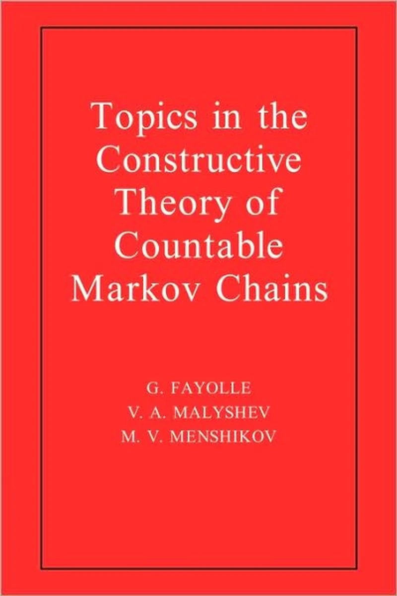 Topics the Constructive Theory of Countable Markov Chains