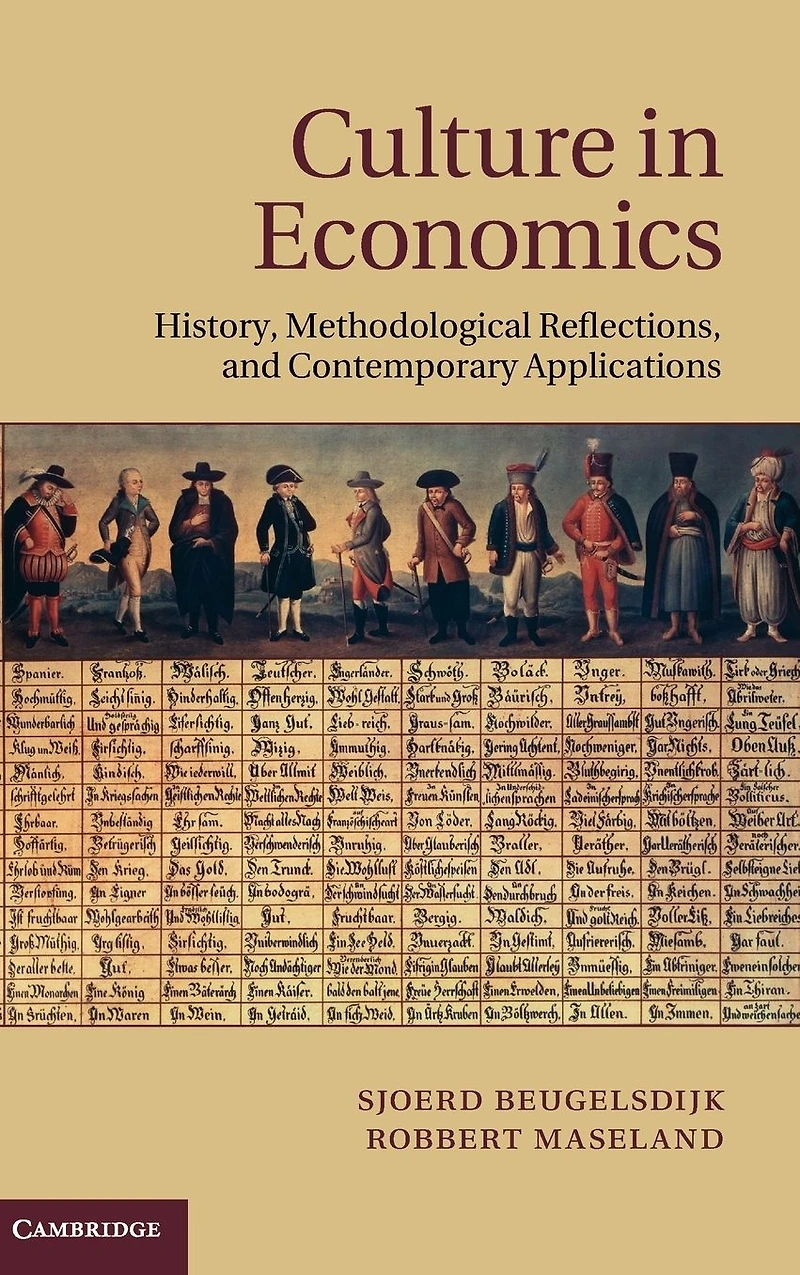 Culture Economics: History, Methodological Reflections and Contemporary Applications