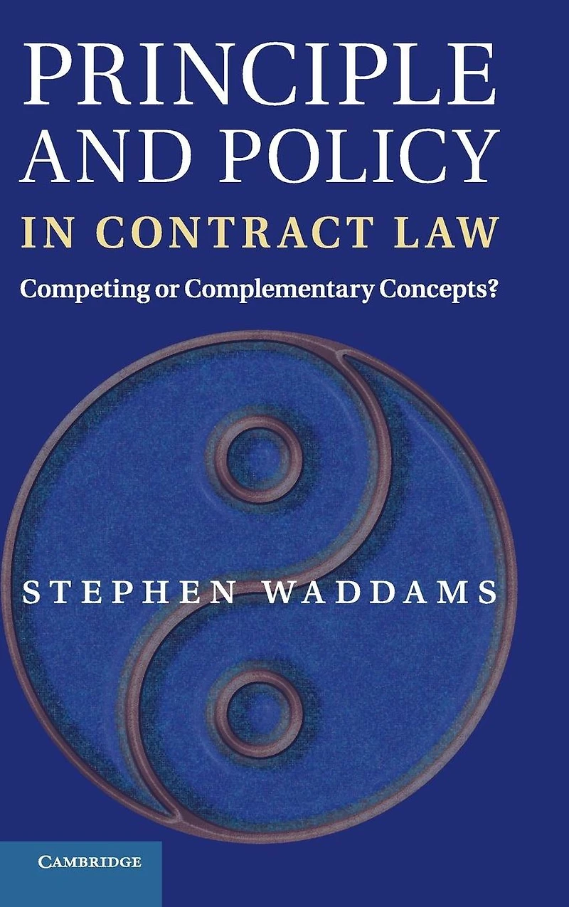 Principle and Policy Contract Law: Competing or Complementary Concepts?